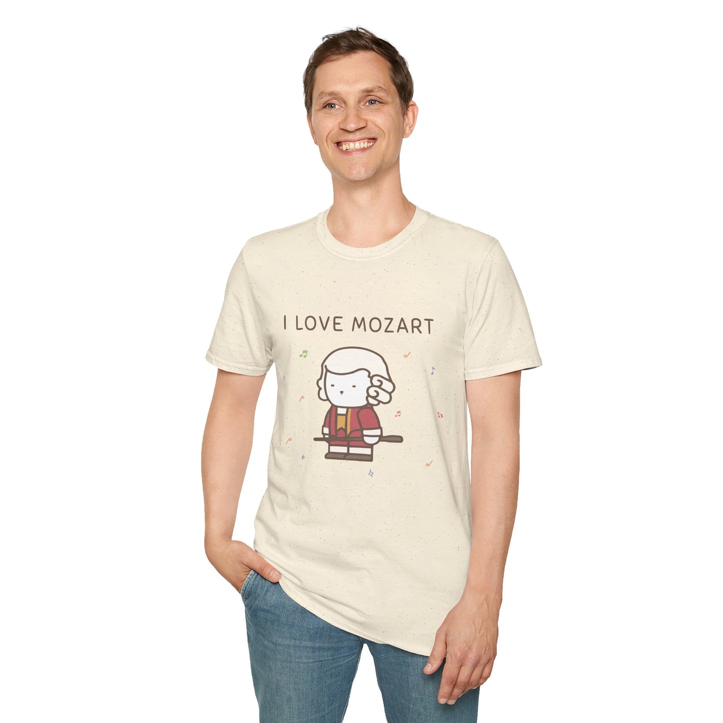 I Love Mozart - Unisex soft T-Shirt