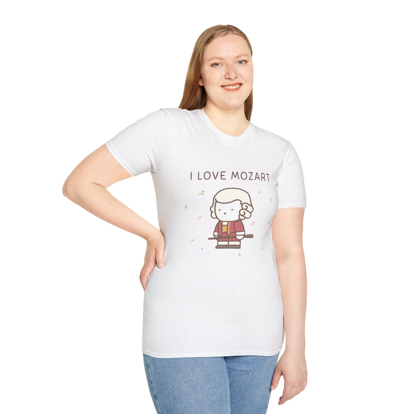 I Love Mozart - Unisex soft T-Shirt