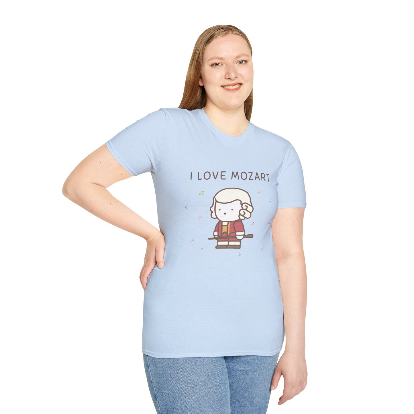 I Love Mozart - Unisex soft T-Shirt