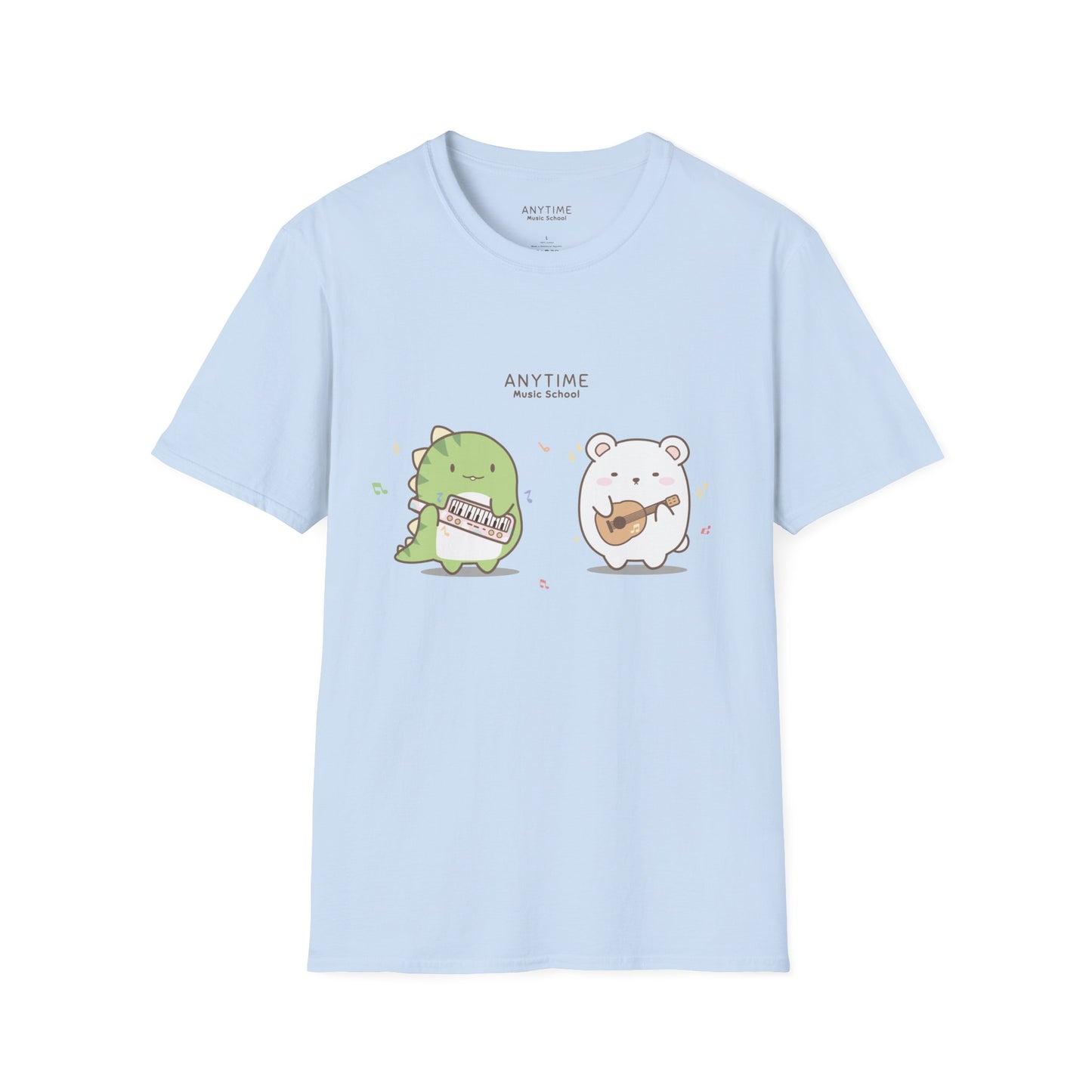 Dino & Bear - Unisex soft T-Shirt