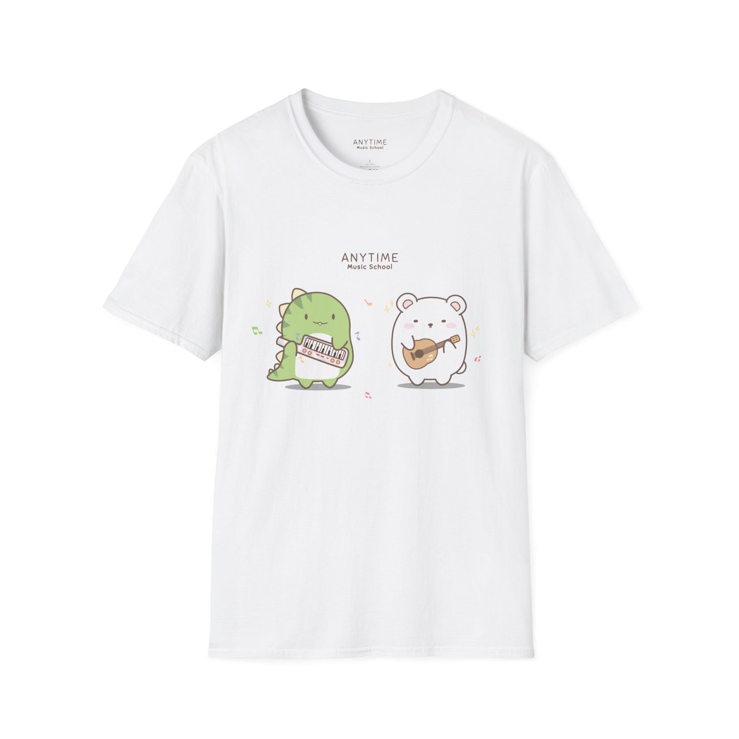 Dino & Bear - Unisex soft T-Shirt