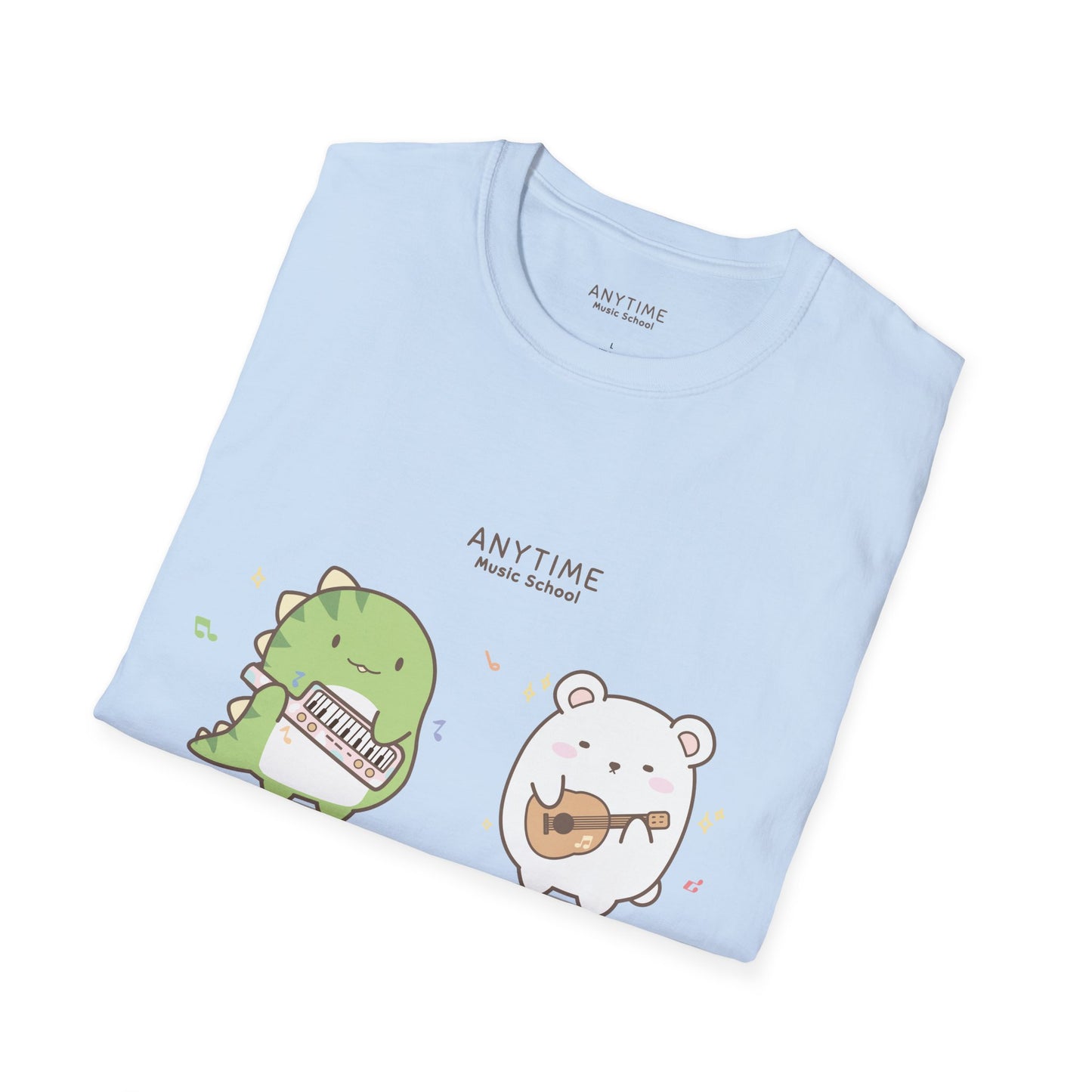 Dino & Bear - Unisex soft T-Shirt