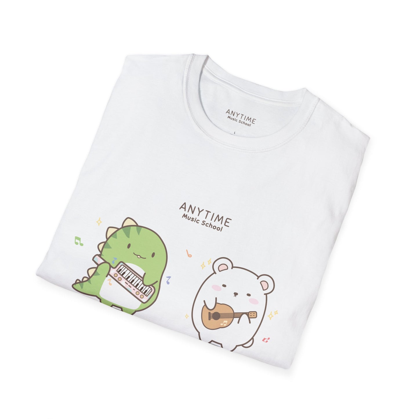 Dino & Bear - Unisex soft T-Shirt