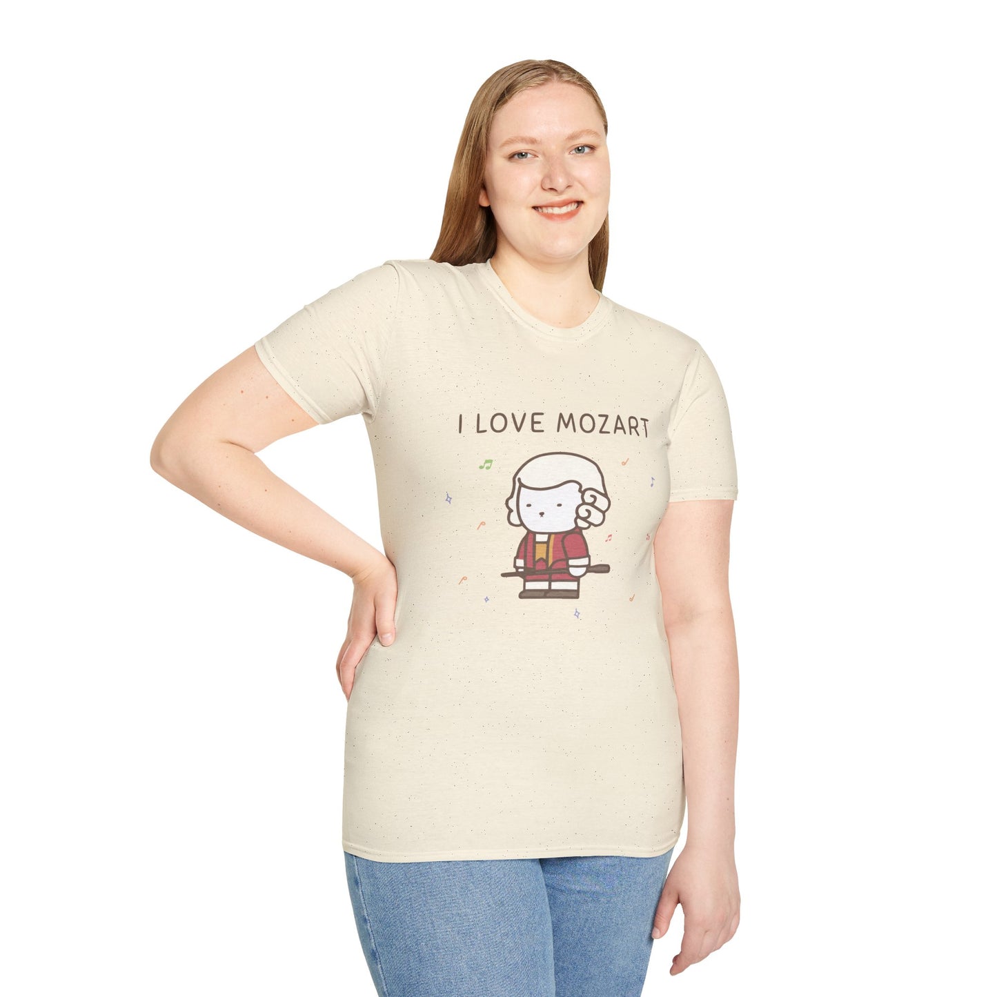 I Love Mozart - Unisex soft T-Shirt